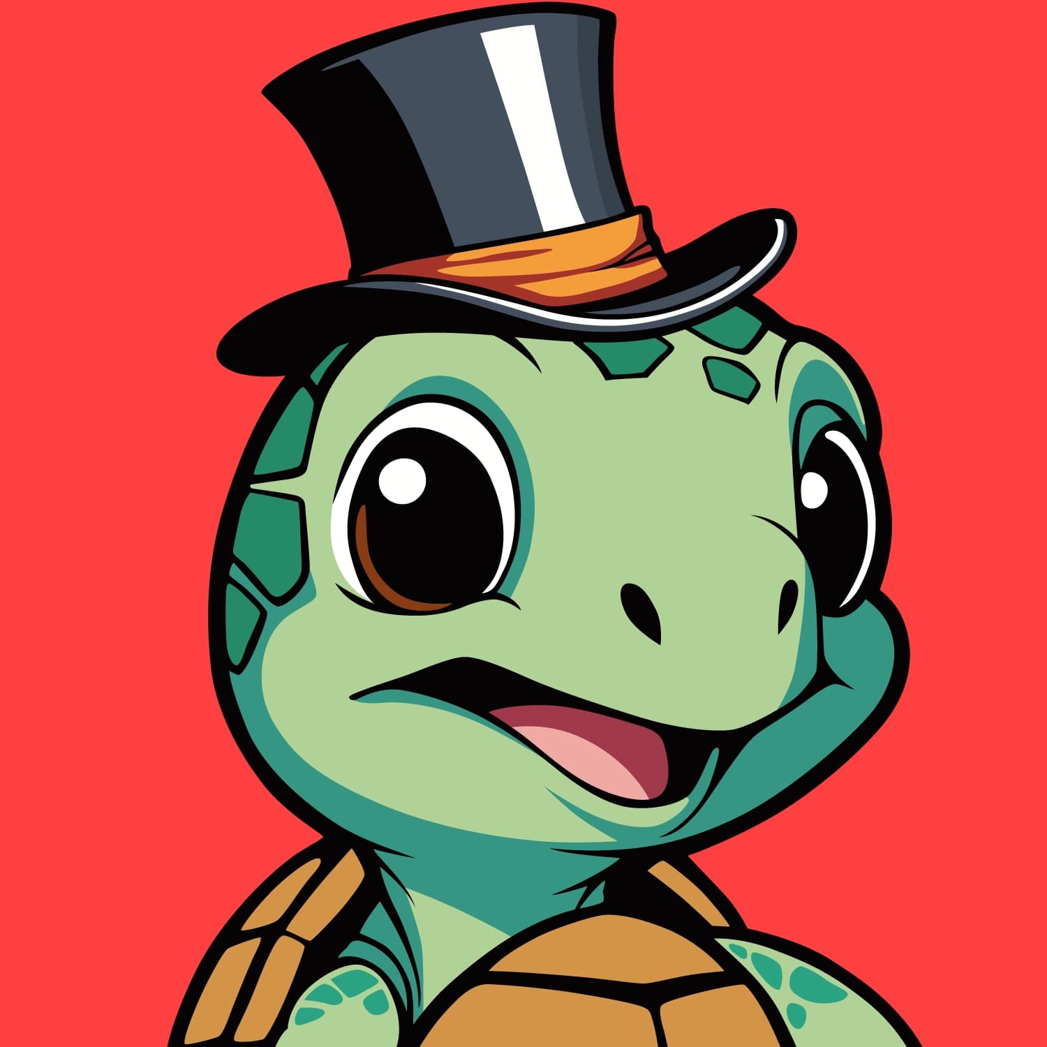 Abstract Lil Turtle Mini #13