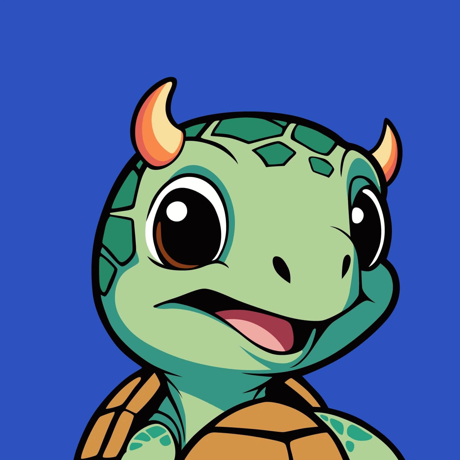 Abstract Lil Turtle Mini #15