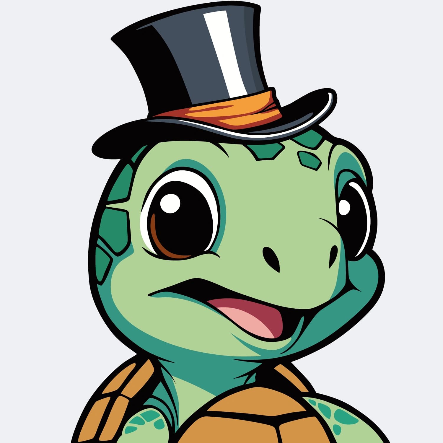 Abstract Lil Turtle Mini #18