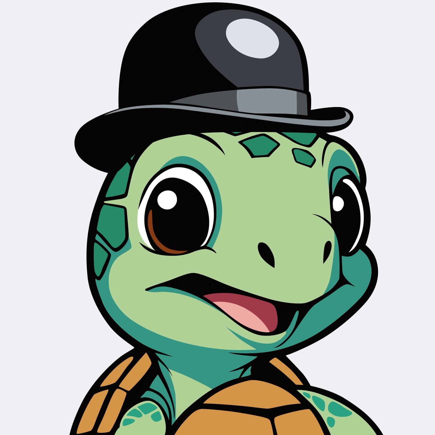 Abstract Lil Turtle Mini #19