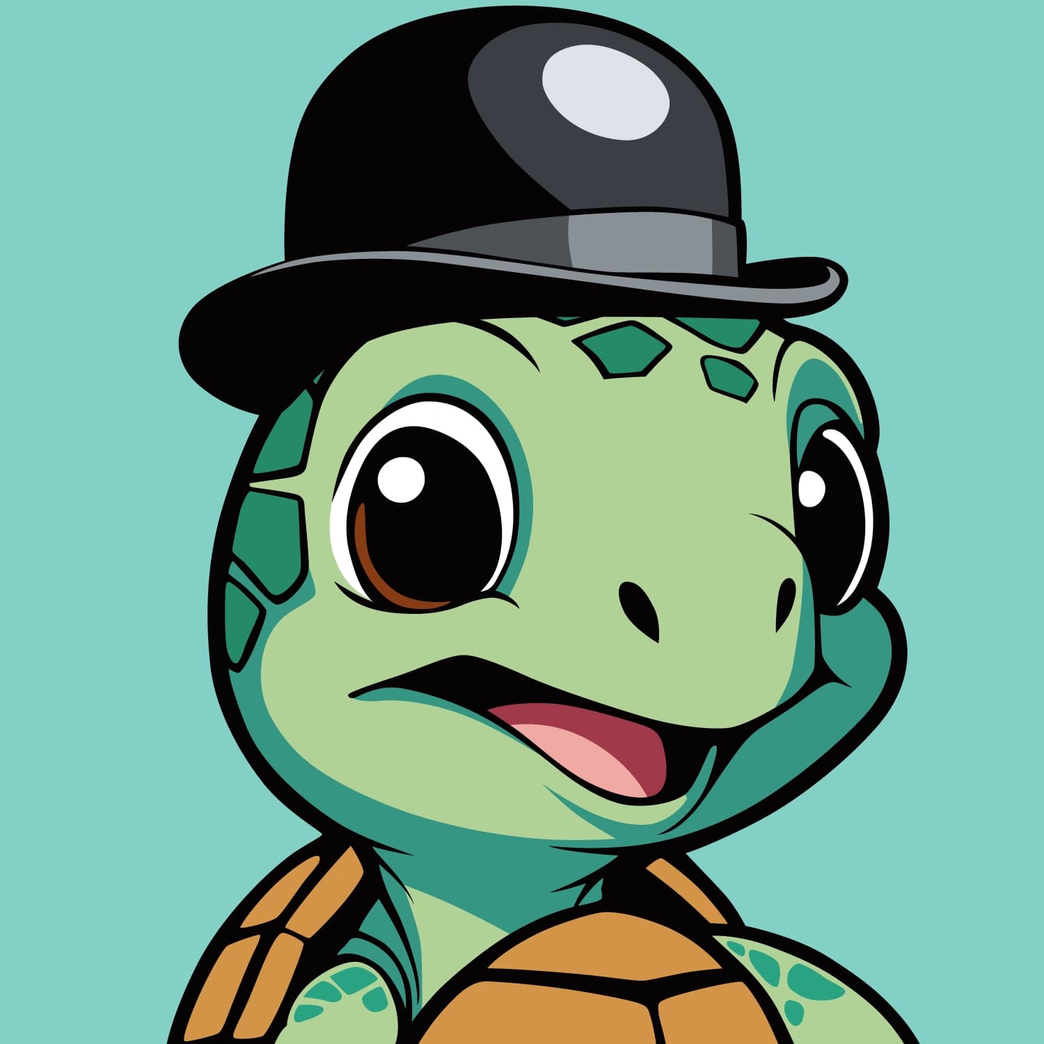 Abstract Lil Turtle Mini #2