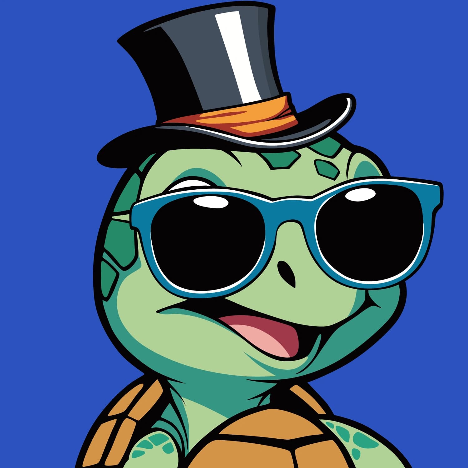 Abstract Lil Turtle Mini #20