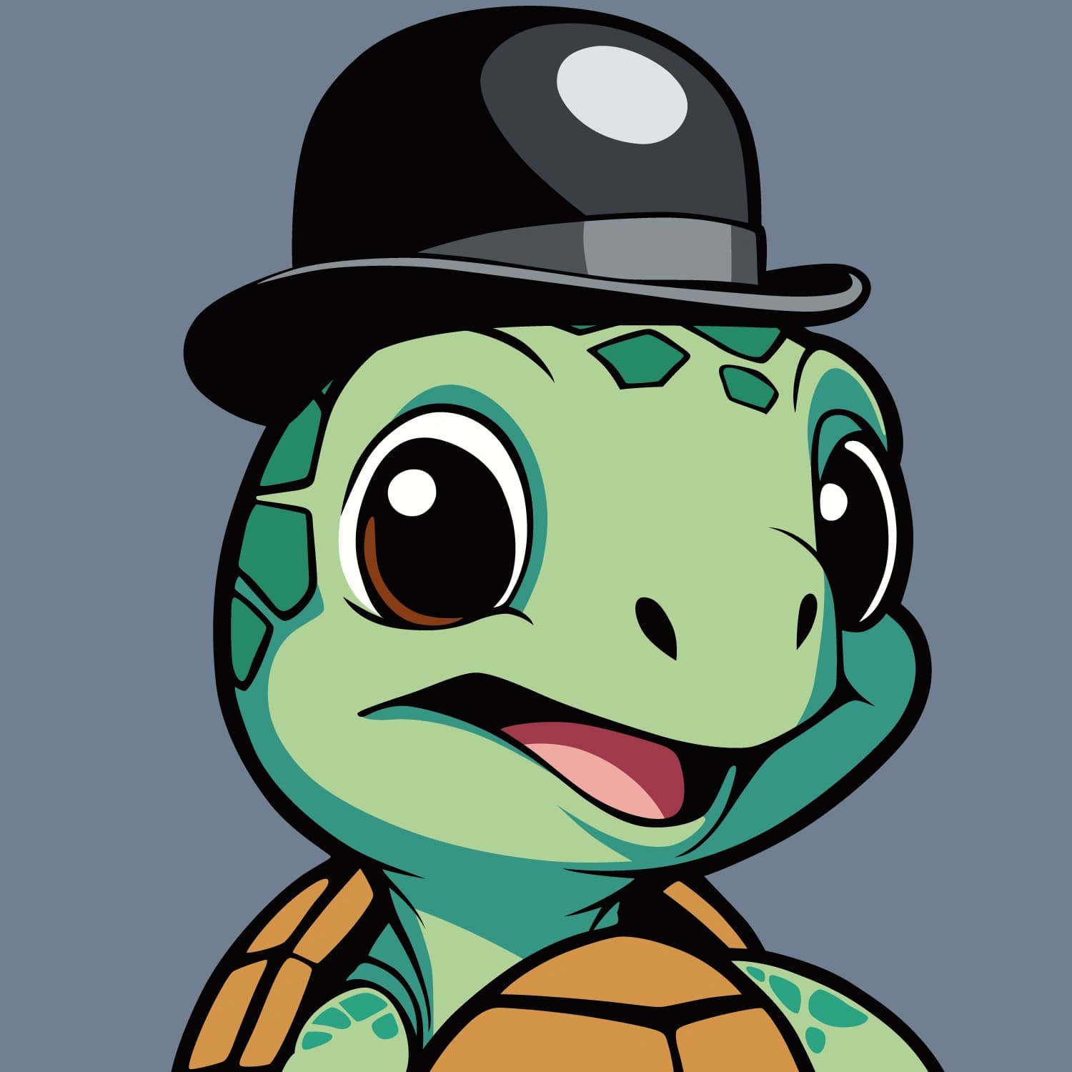 Abstract Lil Turtle Mini #21