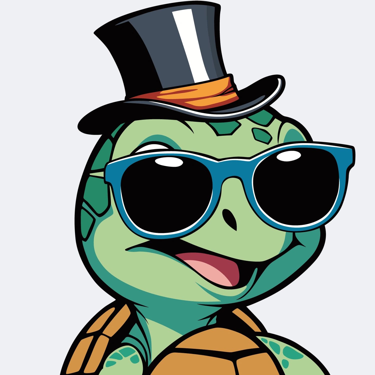 Abstract Lil Turtle Mini #24