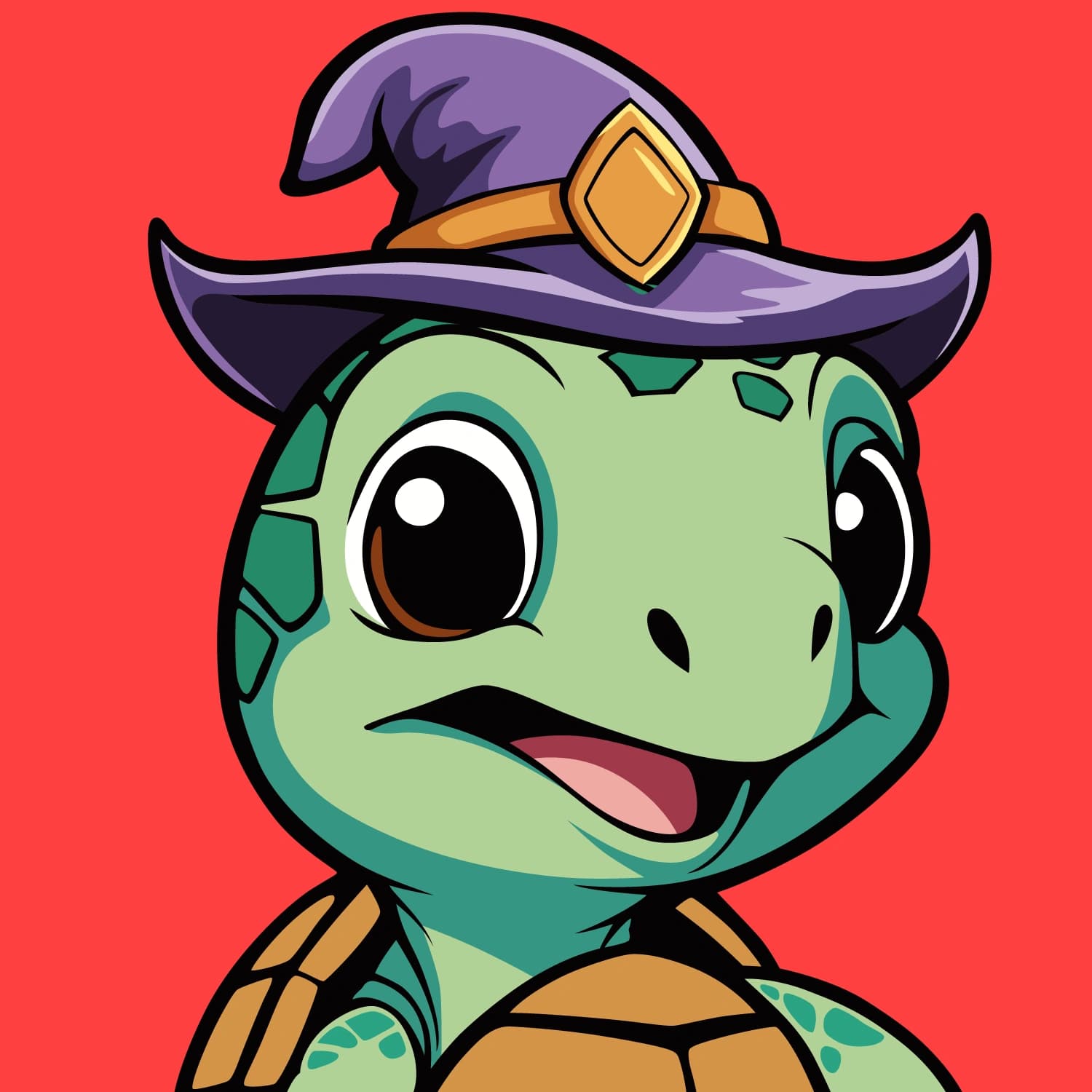 Abstract Lil Turtle Mini #5