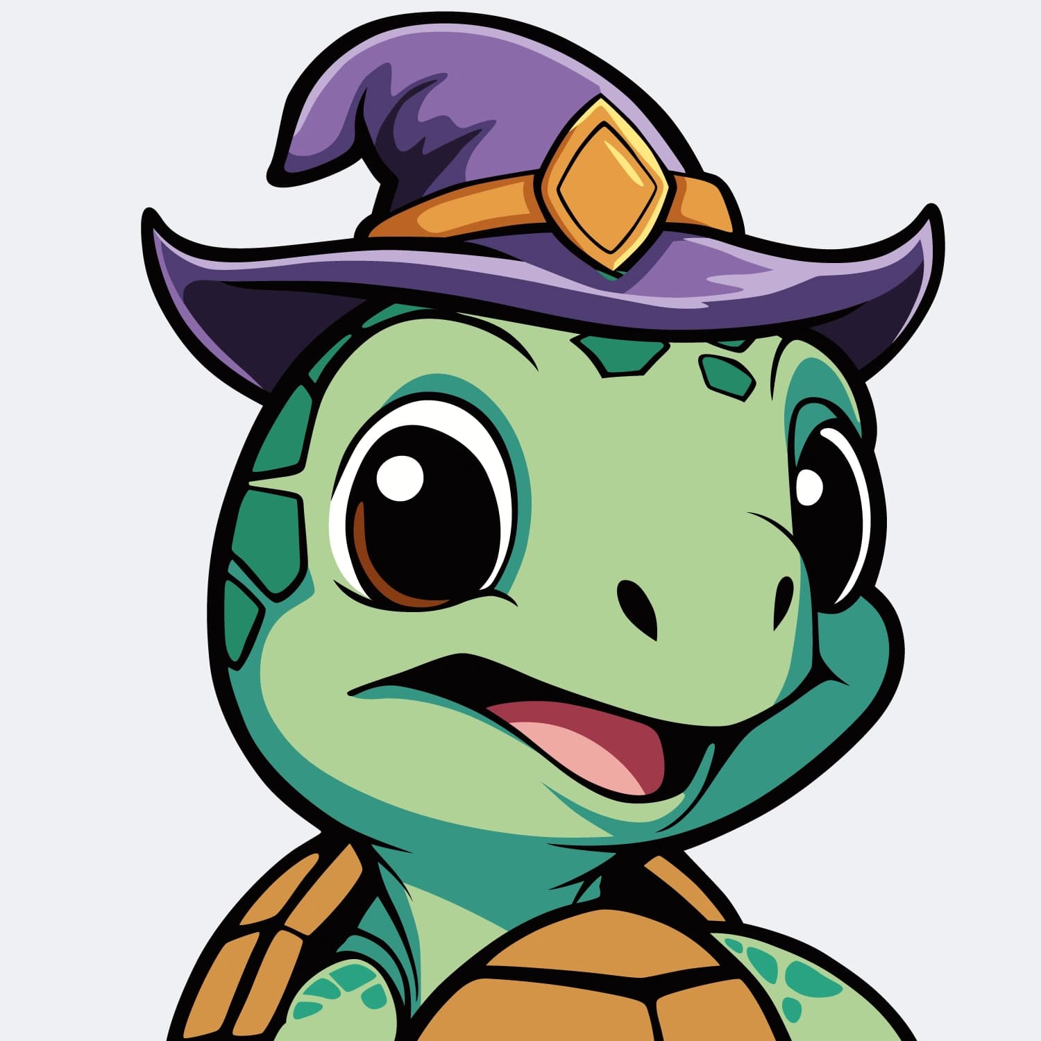 Abstract Lil Turtle Mini #6